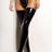 Oh La La Cheri Stocking Black / S Fetish Vinyl Thigh High Stocking