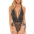 Oh La La Cheri Teddy Black / S/M Sloane Laced Up Teddy