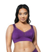 Parfait Bras 30 / D / Amethyst Parfait Dalis Wire Free Bralette - Amethyst