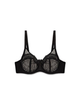 Parfait Bras 30 / D / black Carole Unlined Wire Bra 3102