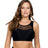 Parfait Bras 30 / D / Black Parfait Breeze Wire Free Low Impact Sports Bra - Black