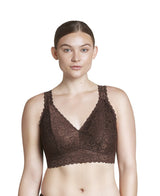 Parfait Adriana Wire Free Lace Bralette - Deep Nude