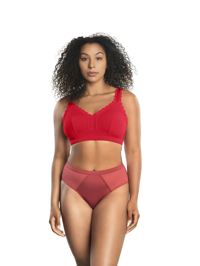 Parfait Bras 30 / D / Racing Red Parfait Dalis Wire Free Bralette - Racing Red