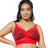 Parfait Bras 32 / B / Racing Red Parfait Mia Dot Wire-free Padded Mesh Bralette - Racing Red