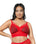 Parfait Bras 32 / B / Racing Red Parfait Mia Dot Wire-free Padded Mesh Bralette - Racing Red