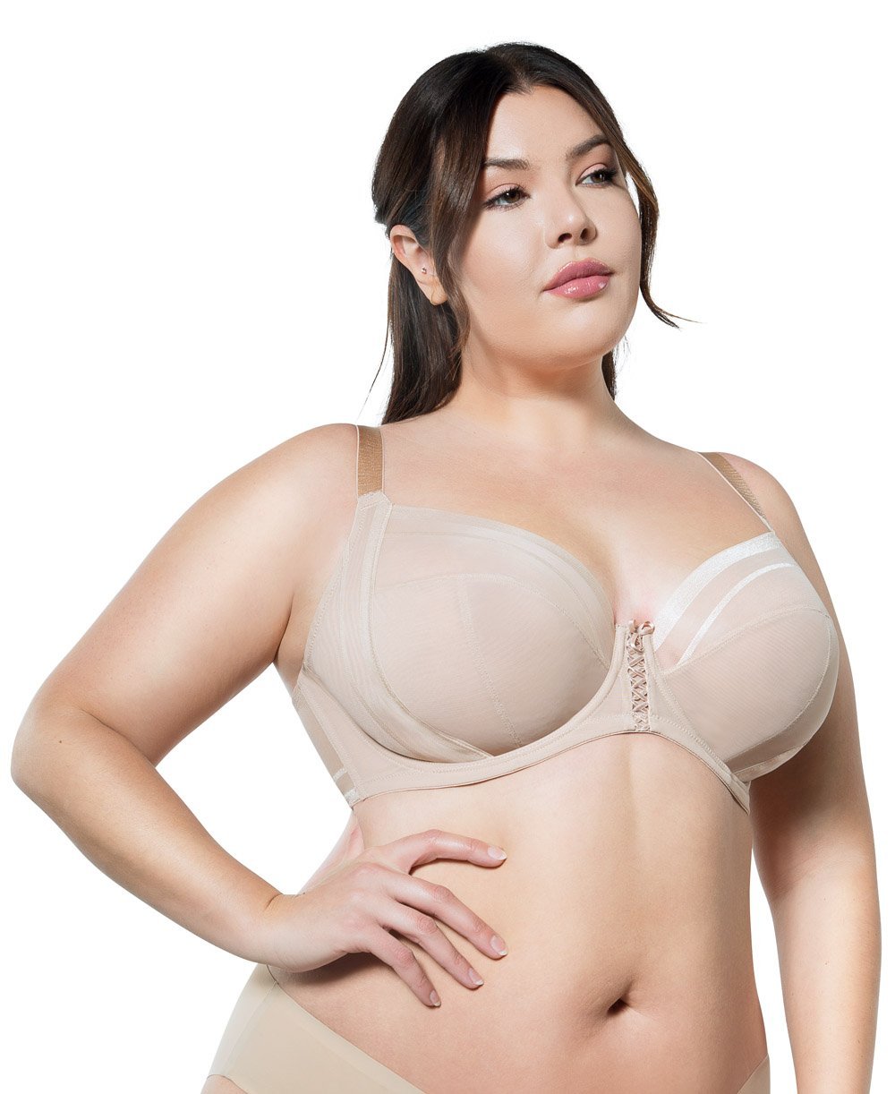 Parfait Bras 32 / D / Bare Parfait Shea Plunge Unlined Bra