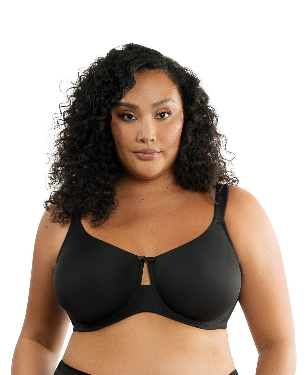 Parfait Bras 32 / D / Black Parfait Erika Unlined Molded Bra - Black