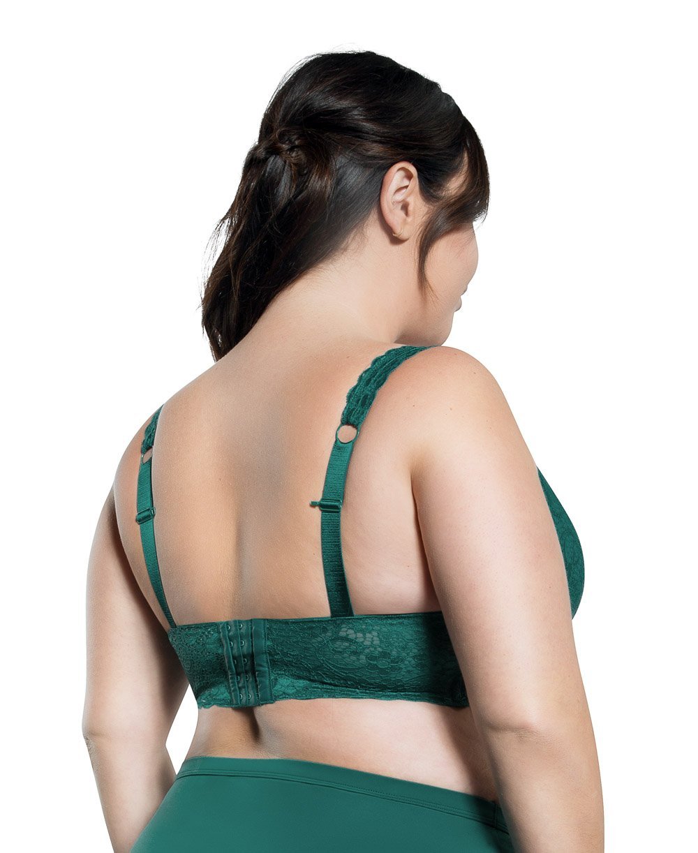 Parfait Bras Parfait Adriana Wire Free Lace Bralette - Emerald