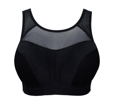 Parfait Bras Parfait Breeze Wire Free Low Impact Sports Bra - Black