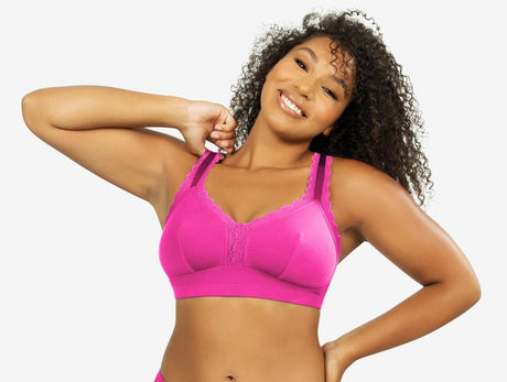 Parfait Bras Parfait Dalis Wire Free Bralette - Bright Pink