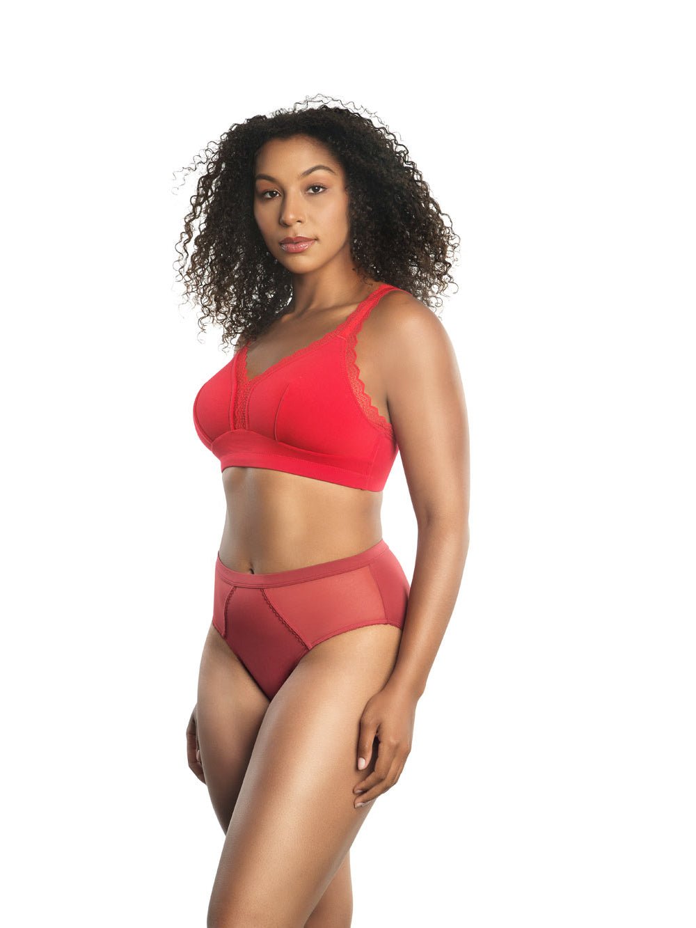 Parfait Bras Parfait Dalis Wire Free Bralette - Racing Red