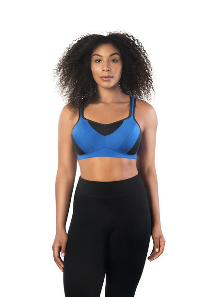 Parfait Bras Parfait Dynamic Padded Performance Sports Bra - Dazzling Blue