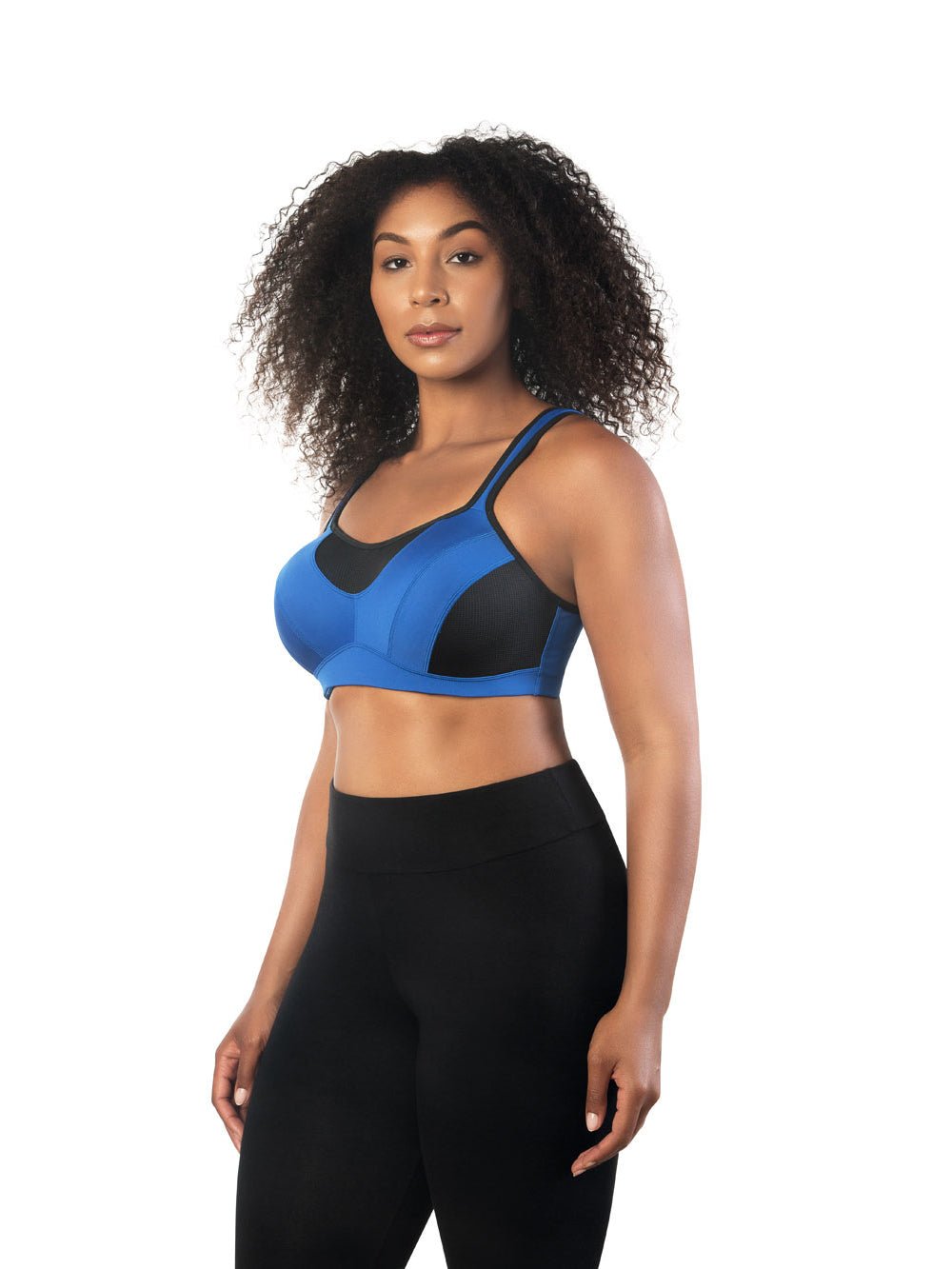 Parfait Bras Parfait Dynamic Padded Performance Sports Bra - Dazzling Blue