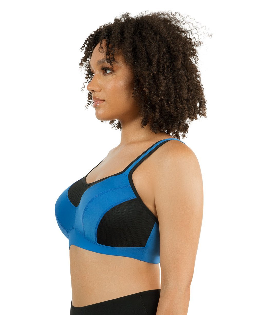 Parfait Bras Parfait Dynamic Padded Performance Sports Bra - Nautical Blue