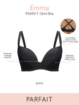 Parfait Bras Parfait Emma T-Shirt Bra - Black