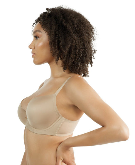 Parfait Bras Parfait Jeanie Plunge Molded T-shirt Bra - European Nude