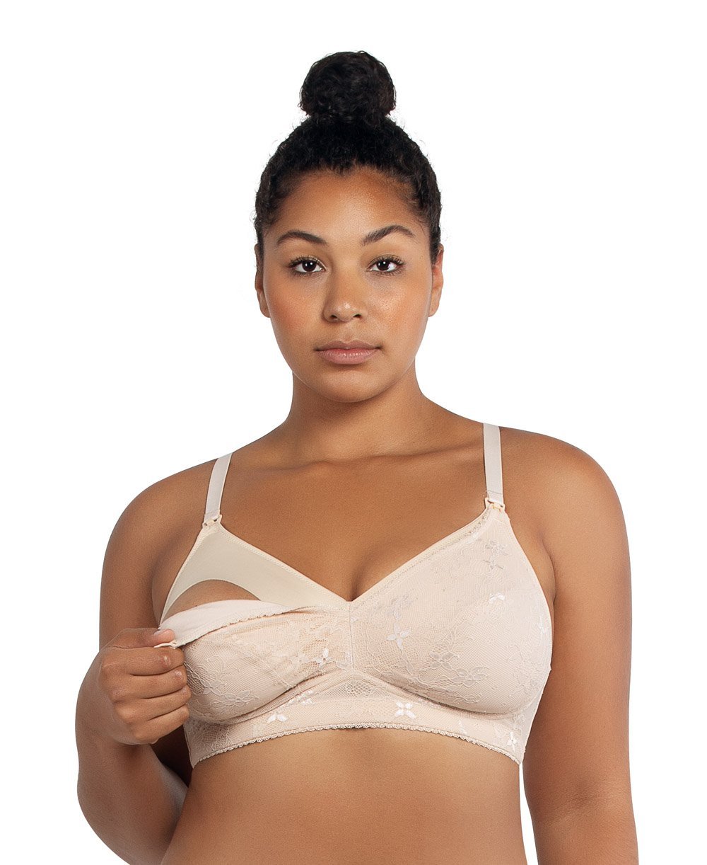 Parfait Bras Parfait Rain Nursing Wire Free Bra - Porcelain