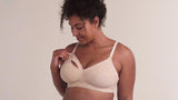 Parfait Bras Parfait Rain Nursing Wire Free Bra - Porcelain