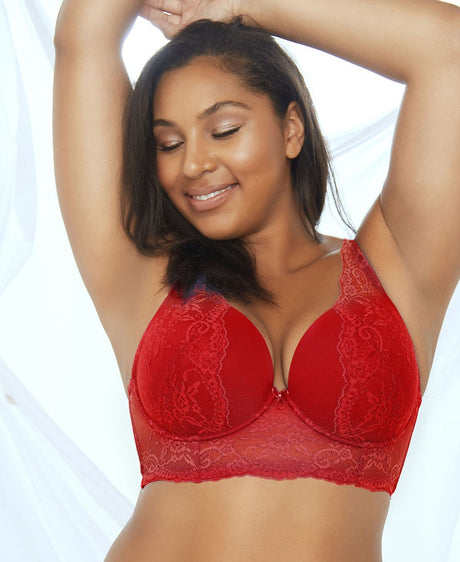 Parfait Bras Parfait Sandrine Longline Plunge Bra - Racing Red