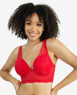 Parfait Bras Parfait Sandrine Longline Plunge Bra - Racing Red