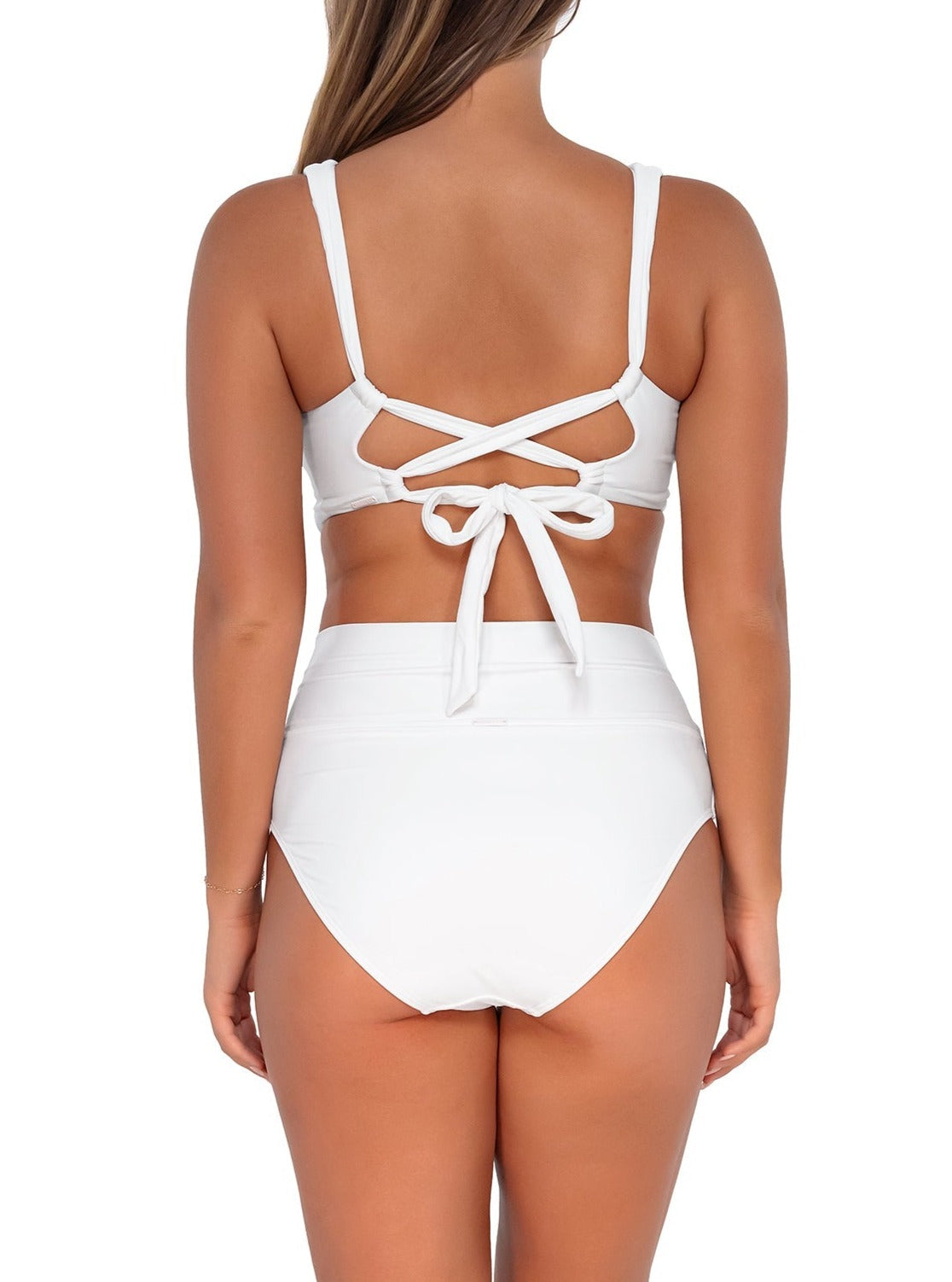 Sunsets &quot;Brands,Swimwear&quot; Sunsets White Lily Hannah High Waist Bottom