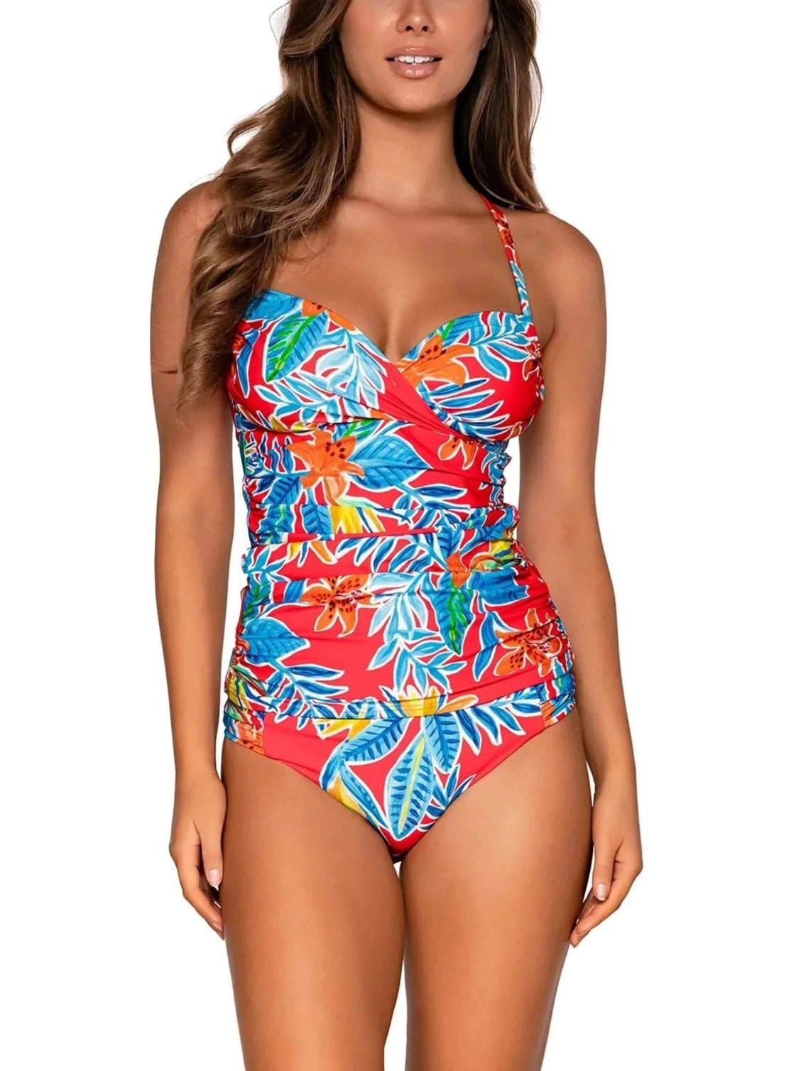 Sunsets Escape "Brands,Swimwear" 32D/34C / TIGLI / 709 Sunsets Tiger Lily Serena Tankini