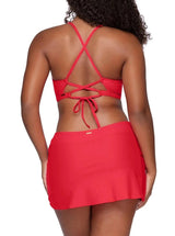 Sunsets Escape "Brands,Swimwear" Sunsets Geranium Sporty Swim Skirt