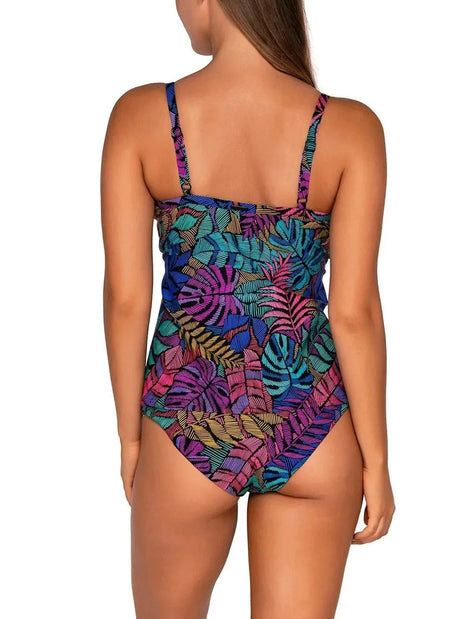 Sunsets Escape "Brands,Swimwear" Sunsets Panama Palms Forever Tankini