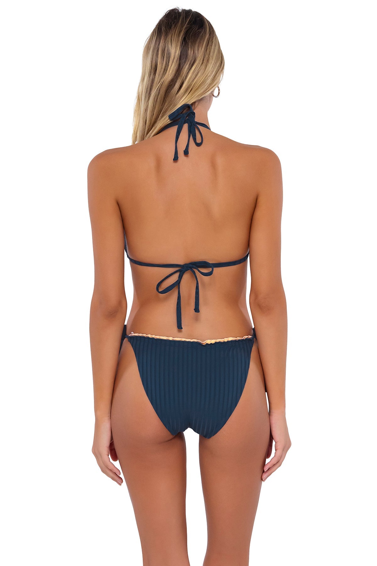 Swim Systems Night Sky Bay Rib Monica Tie Side Bikini Bottom