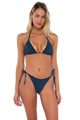 Swim Systems Night Sky Bay Rib Monica Tie Side Bikini Bottom