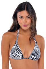 Swim Systems Against the Grain Mila Triangle Bikini Top