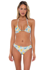 Swim Systems Golden Poppy Mila Triangle Bikini Top