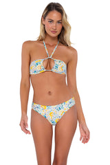 Swim Systems Golden Poppy Mila Triangle Bikini Top