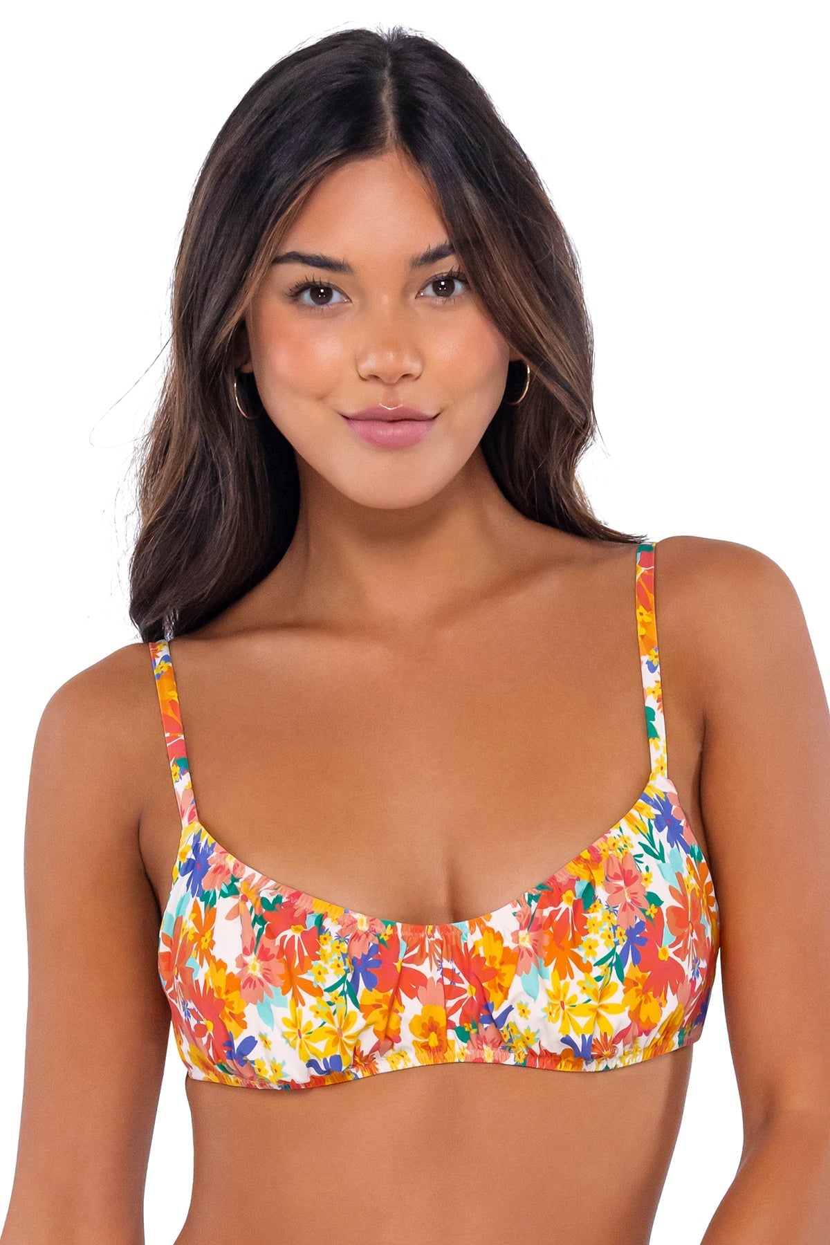 Swim Systems Beach Blooms Bonnie Bikini Top