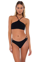 Swim Systems Black Saylor Hipster Bikini Bottom