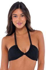 Swim Systems Black Kendall Bikini Top