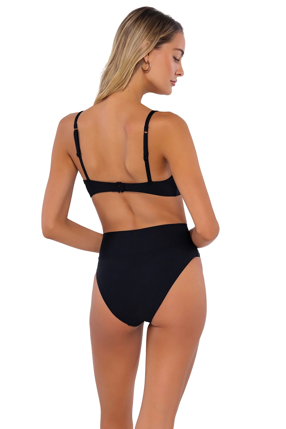 Swim Systems Black Tatum Bikini Bottom