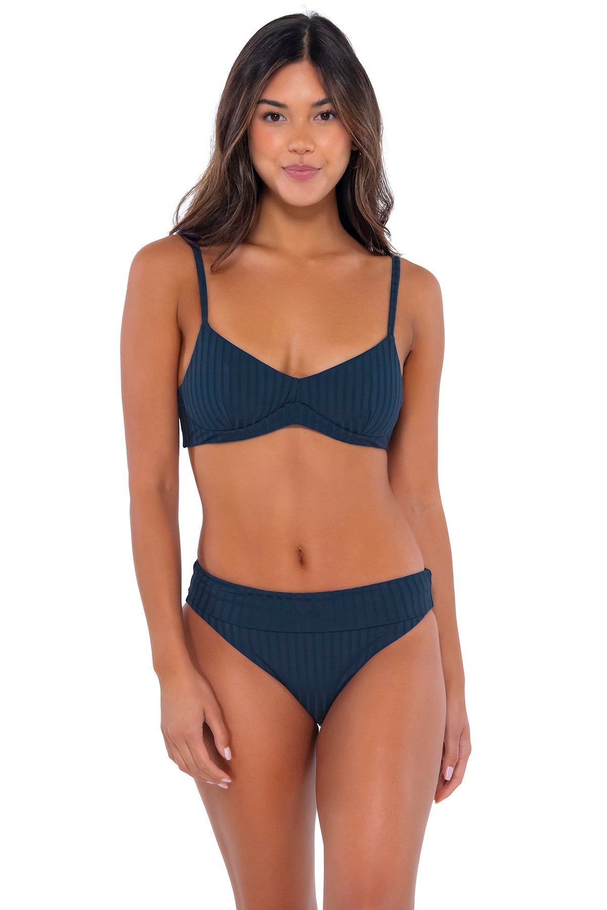 Swim Systems Night Sky Bay Rib Annalee Underwire Bikini Top