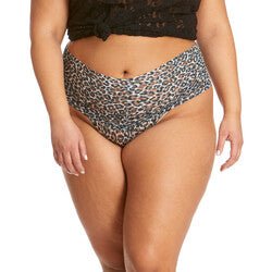 Classic Leopard *Plus Size* Retro Thong