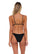 B Swim Black Baja Rib Bella Bikini Bottom