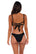 B Swim Black Baja Rib Maddie Bikini Bottom