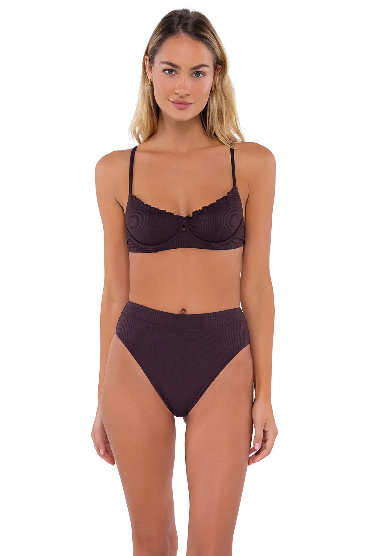 B Swim Java Flat Rib Margot Bottom