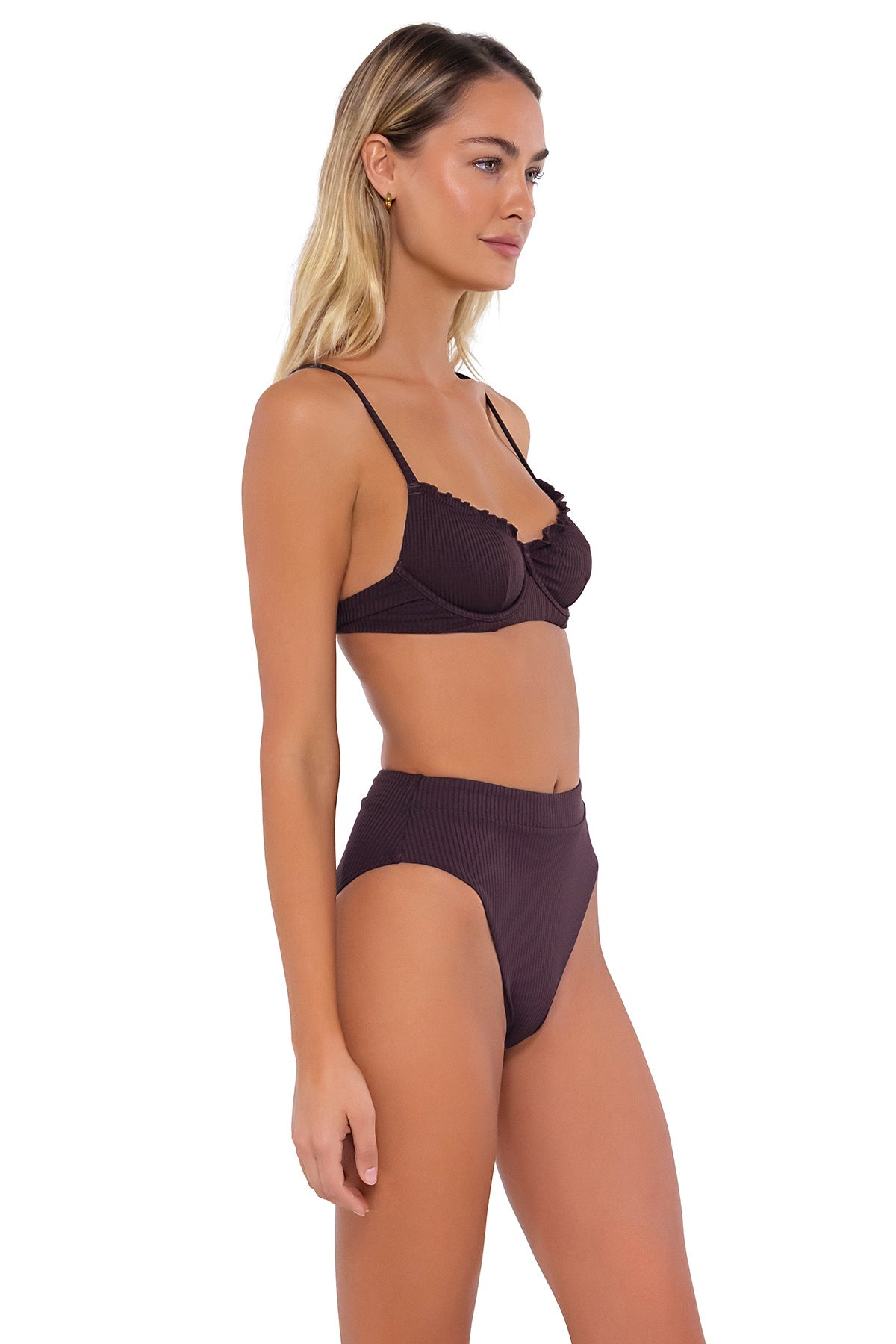 B Swim Java Flat Rib Margot Bikini Bottom