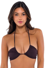 B Swim Java Flat Rib Sasha Bikini Top