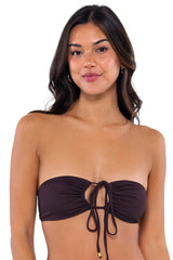 B Swim Java Flat Rib Sasha Bikini Top