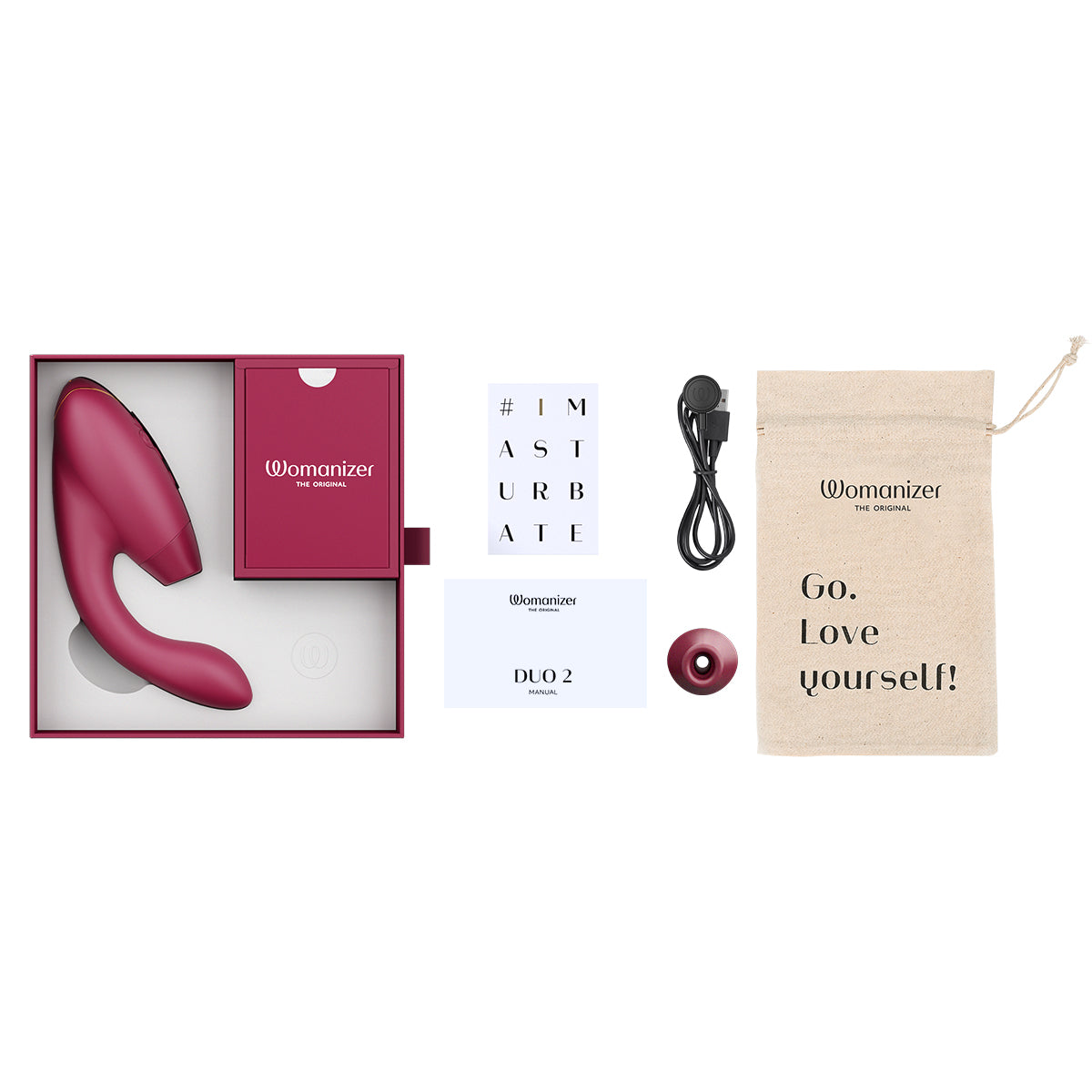 Womanizer Duo 2 - Bordeaux - HauteFlair