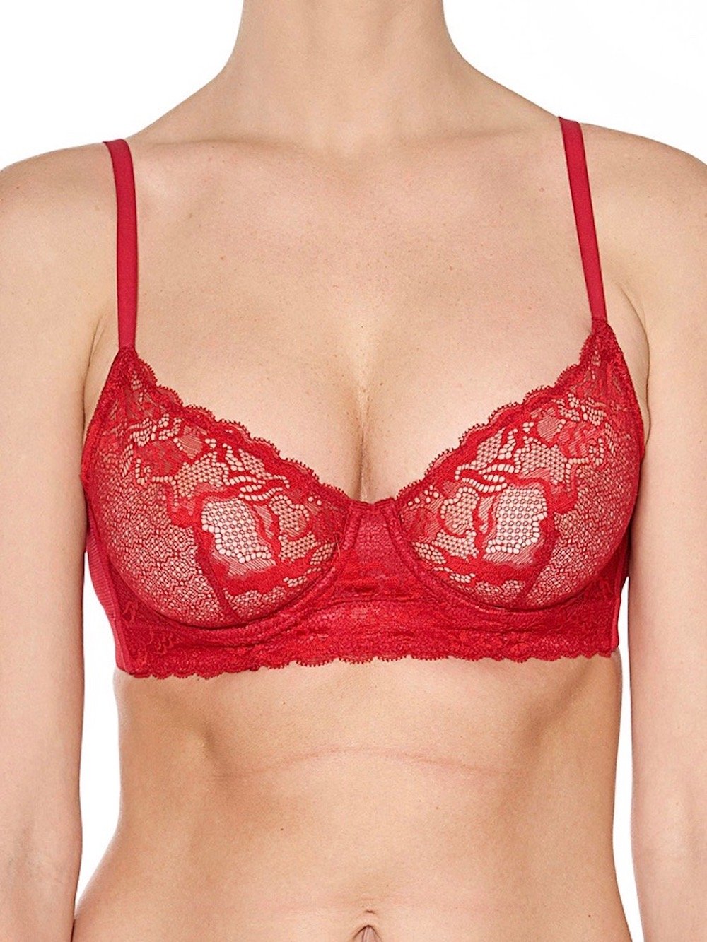Addiction Nouvelle Lingerie BRAS 32 / B / Red Addiction Too Hot To Handle Underwire Bra