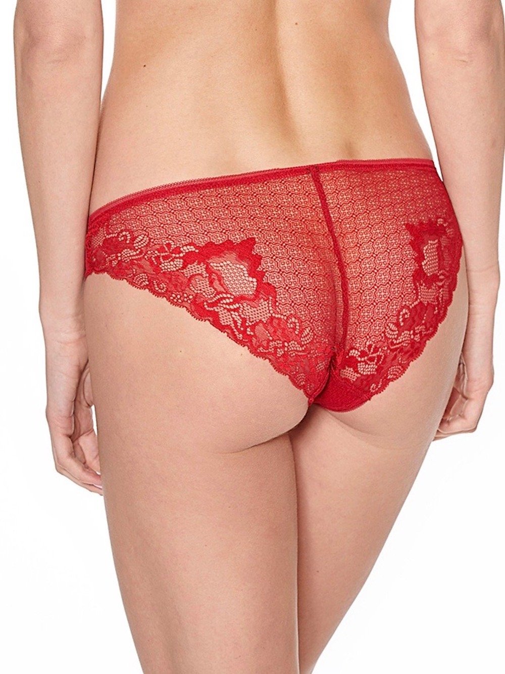 Addiction Nouvelle Lingerie Panties S / Red Addiction Too Hot To Handle Bikini Panties