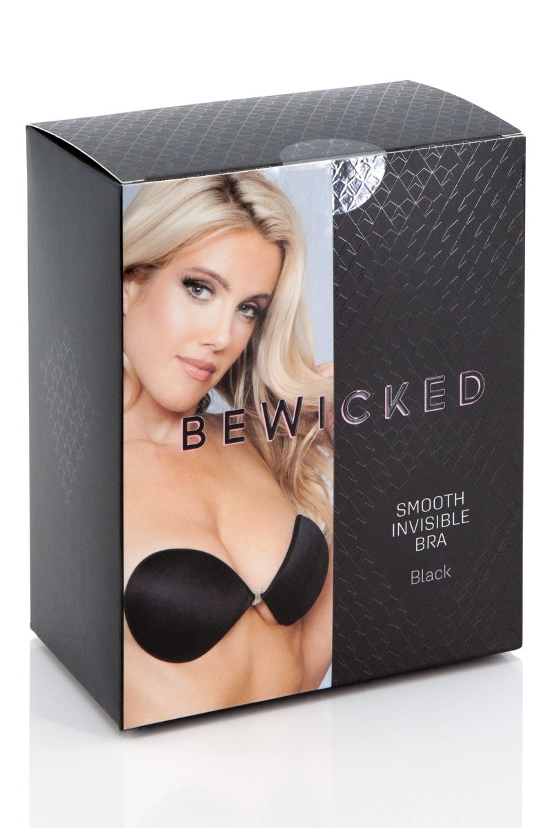 Be Wicked Adhesive Bra Black / A XB001 BK Smooth Invisible Bra -