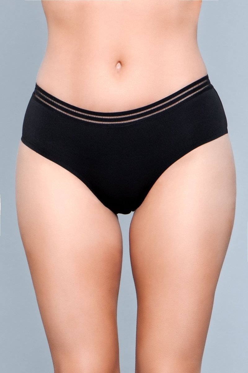 Be Wicked Black / S Roxy Seamless Microfiber Panties 1848